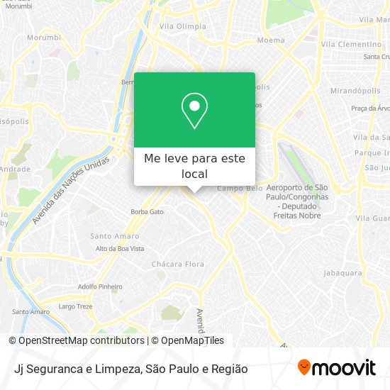 Jj Seguranca e Limpeza mapa