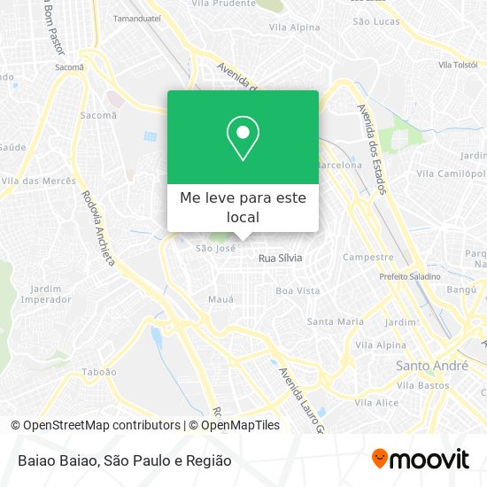 Baiao Baiao mapa