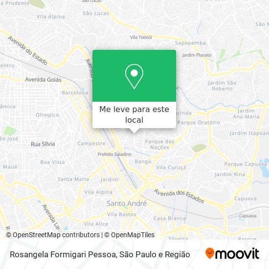 Rosangela Formigari Pessoa mapa