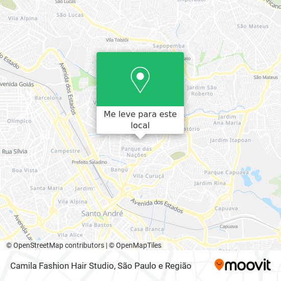 Camila Fashion Hair Studio mapa