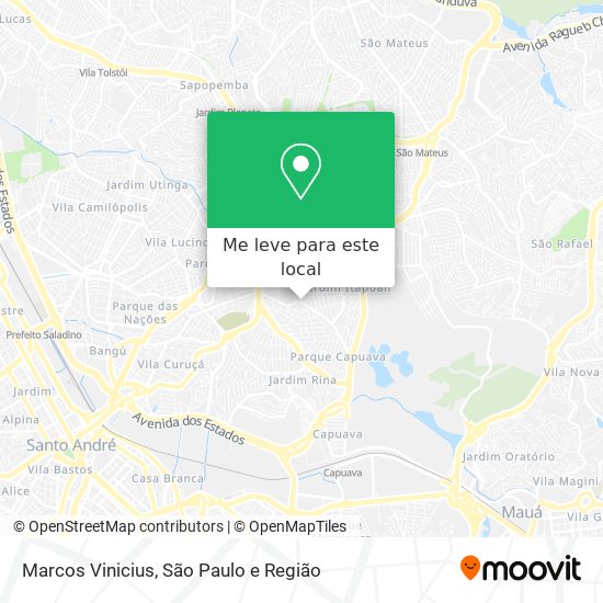 Marcos Vinicius mapa