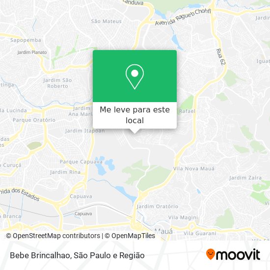 Bebe Brincalhao mapa