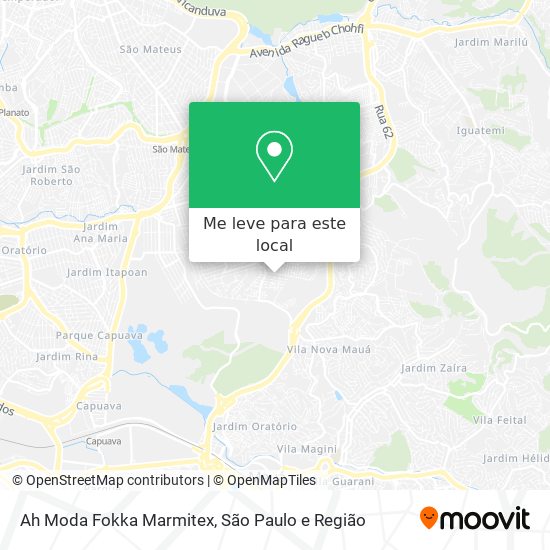 Ah Moda Fokka Marmitex mapa