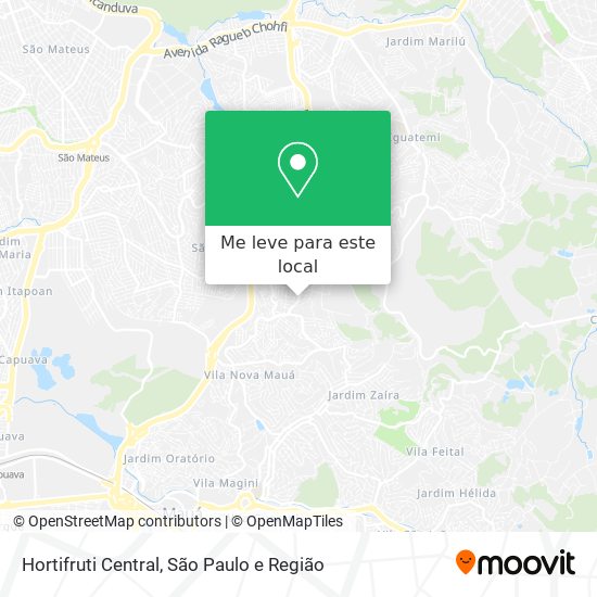 Hortifruti Central mapa