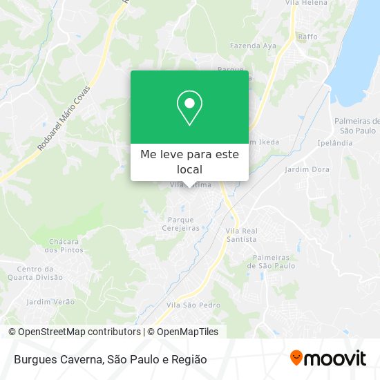 Burgues Caverna mapa