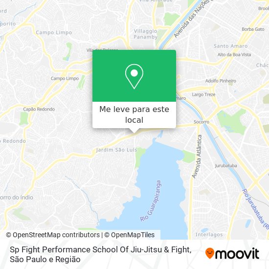 Sp Fight Performance School Of Jiu-Jitsu & Fight mapa
