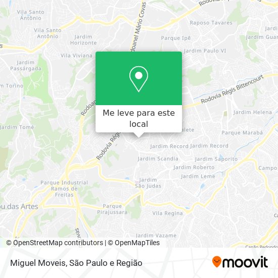 Miguel Moveis mapa