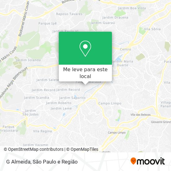 G Almeida mapa