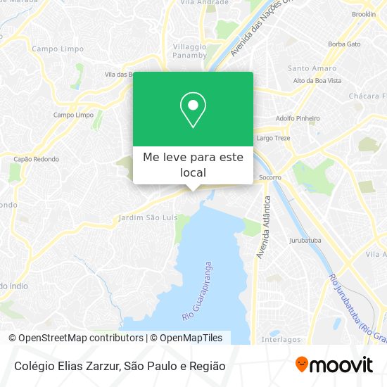 Colégio Elias Zarzur mapa