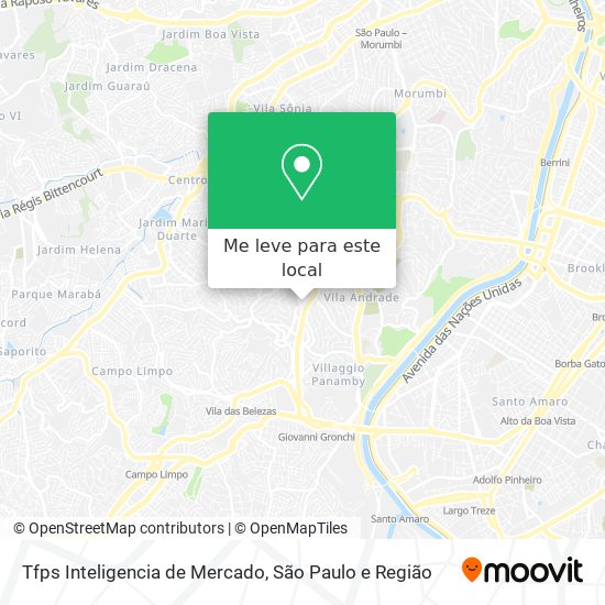 Tfps Inteligencia de Mercado mapa