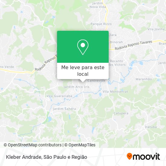 Kleber Andrade mapa