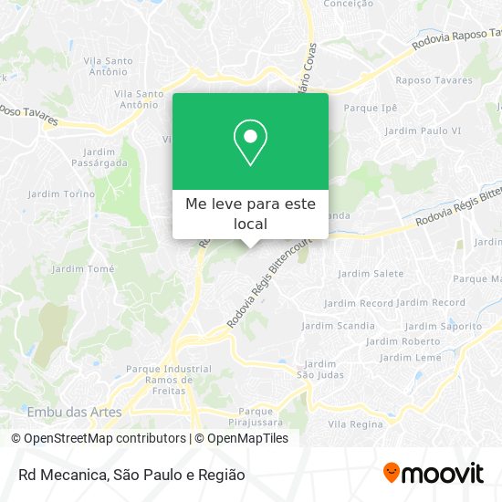 Rd Mecanica mapa