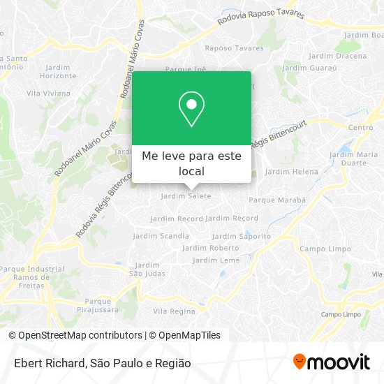 Ebert Richard mapa