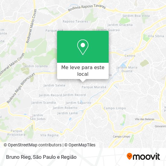 Bruno Rieg mapa