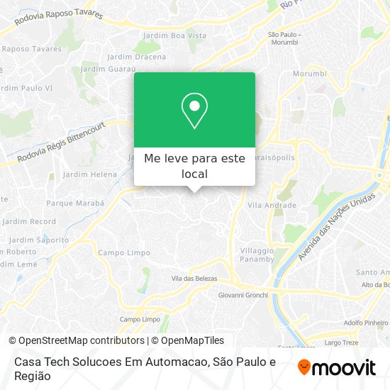 Casa Tech Solucoes Em Automacao mapa