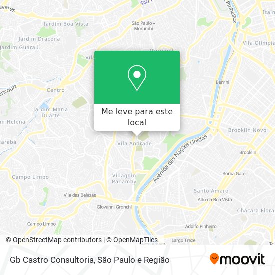 Gb Castro Consultoria mapa