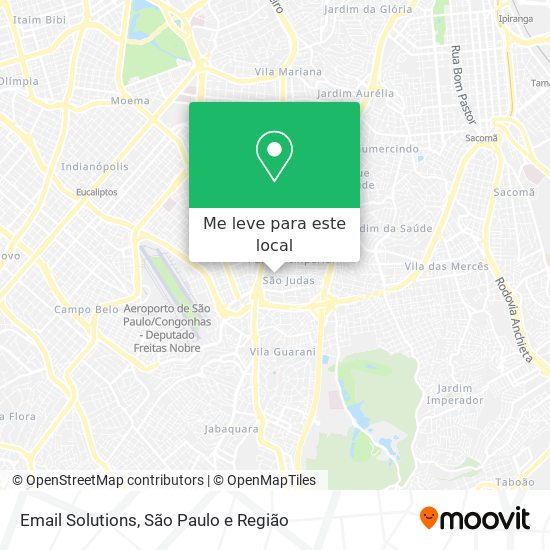 Email Solutions mapa