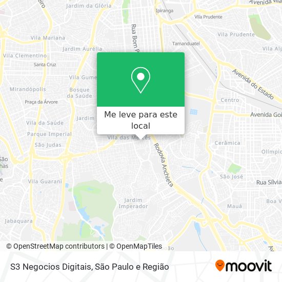 S3 Negocios Digitais mapa