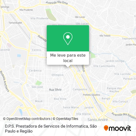 D.P.S. Prestadora de Servicos de Informatica mapa