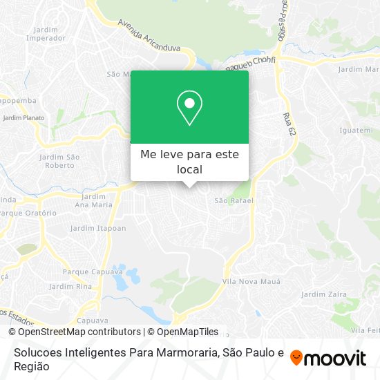 Solucoes Inteligentes Para Marmoraria mapa