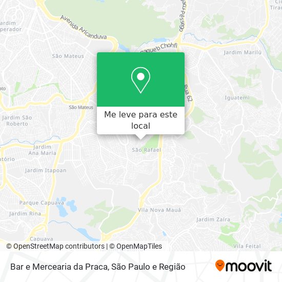 Bar e Mercearia da Praca mapa