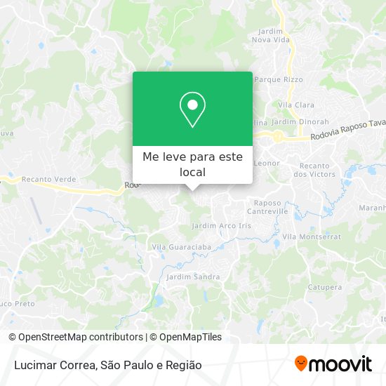 Lucimar Correa mapa