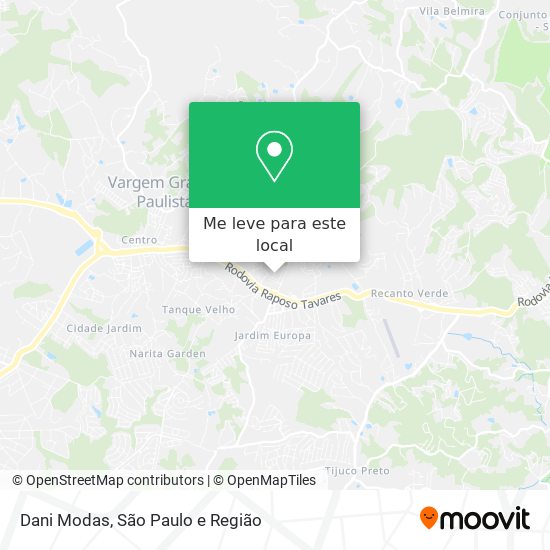Dani Modas mapa