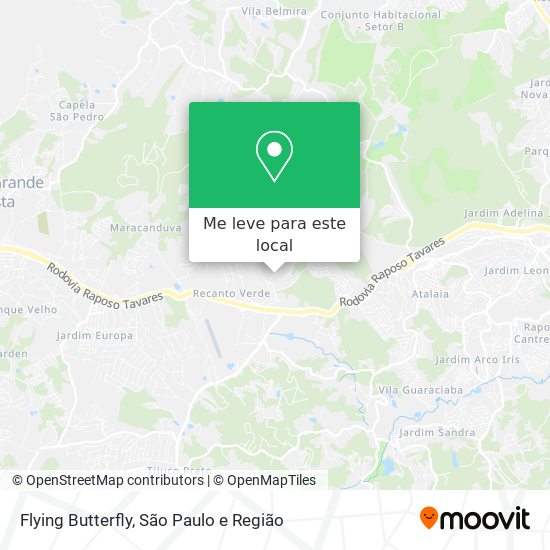 Flying Butterfly mapa