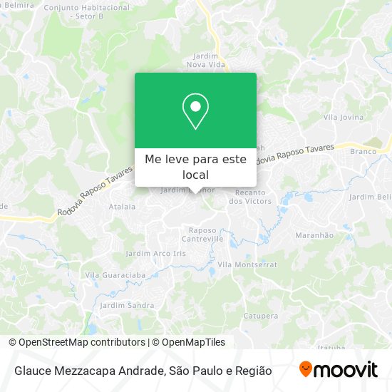 Glauce Mezzacapa Andrade mapa