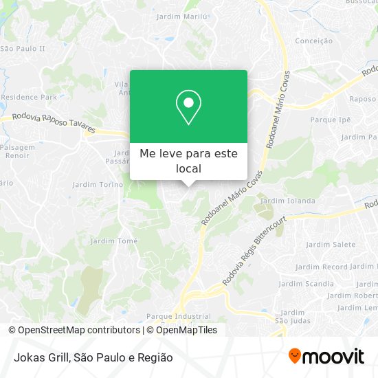 Jokas Grill mapa