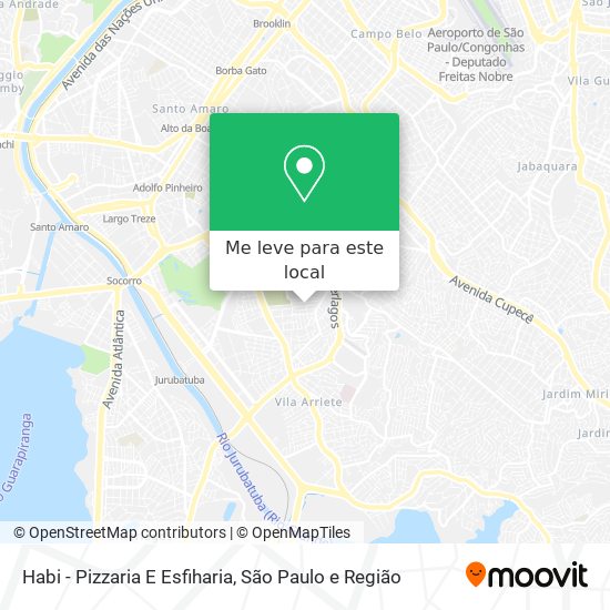 Habi - Pizzaria E Esfiharia mapa