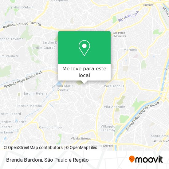 Brenda Bardoni mapa