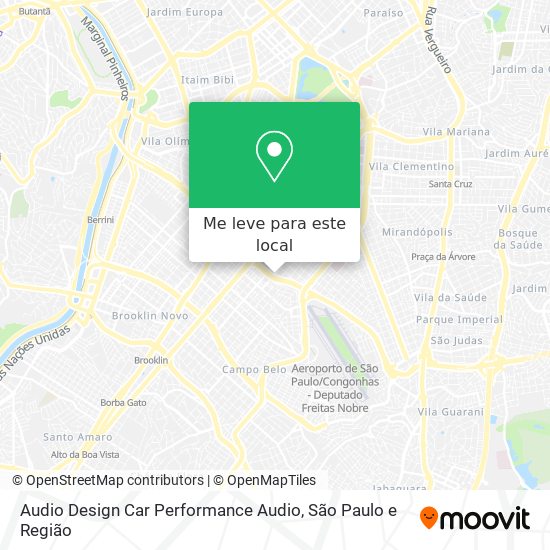 Audio Design Car Performance Audio mapa