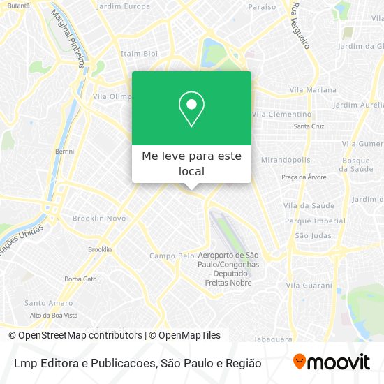 Lmp Editora e Publicacoes mapa
