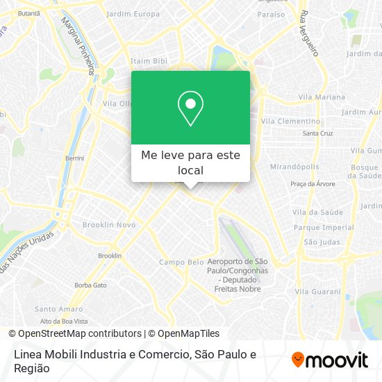 Linea Mobili Industria e Comercio mapa