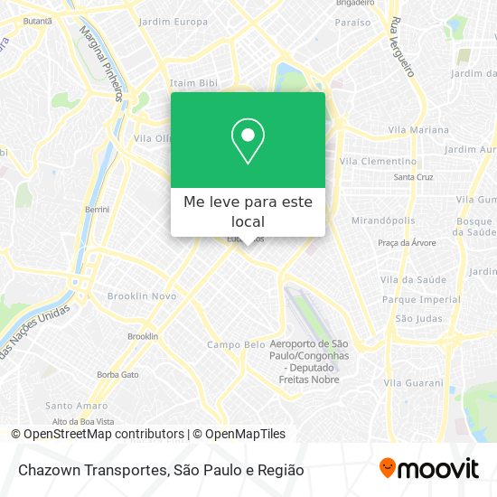 Chazown Transportes mapa