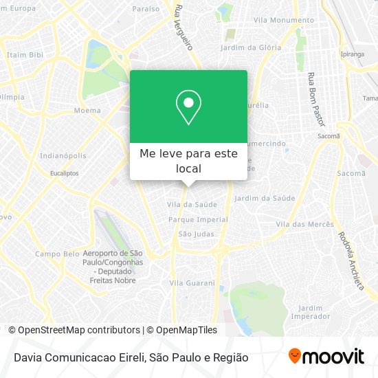 Davia Comunicacao Eireli mapa