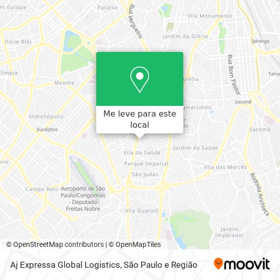 Aj Expressa Global Logistics mapa