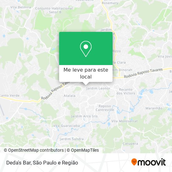 Deda's Bar mapa