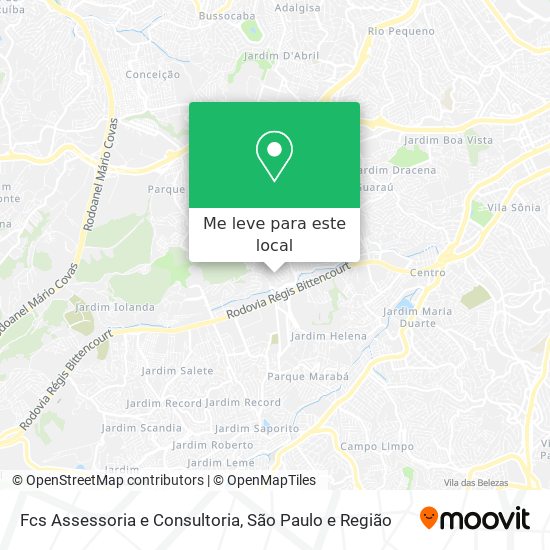 Fcs Assessoria e Consultoria mapa