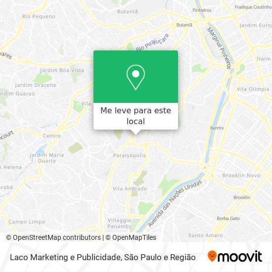 Laco Marketing e Publicidade mapa