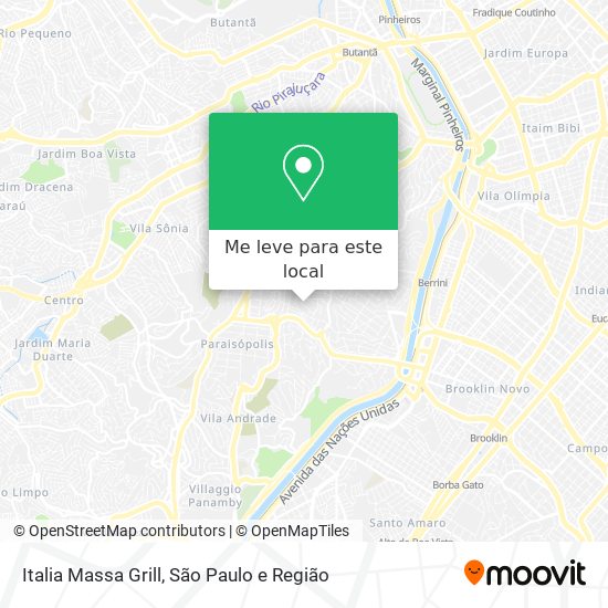 Italia Massa Grill mapa