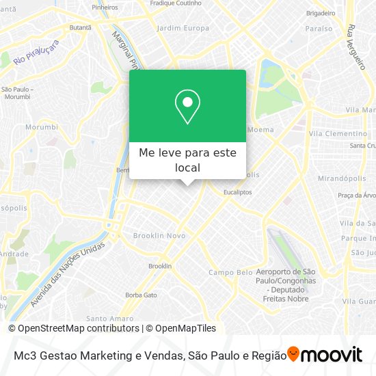 Mc3 Gestao Marketing e Vendas mapa