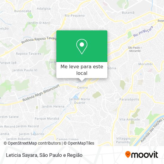 Leticia Sayara mapa