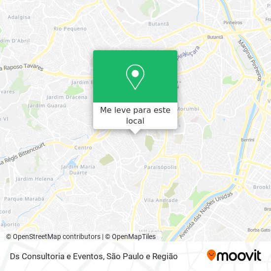 Ds Consultoria e Eventos mapa