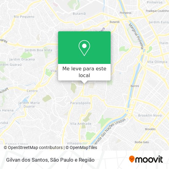 Gilvan dos Santos mapa