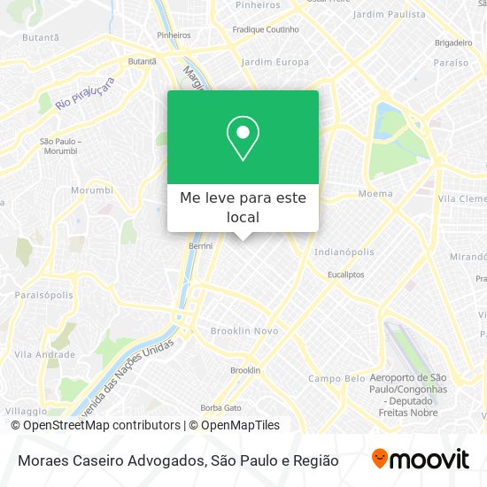 Moraes Caseiro Advogados mapa