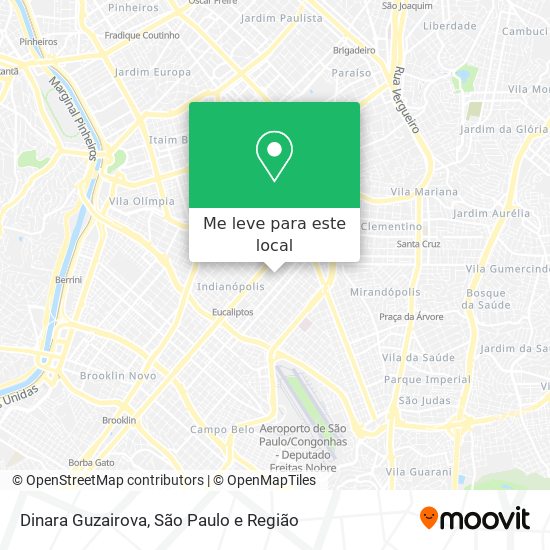 Dinara Guzairova mapa