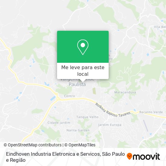 Eindhoven Industria Eletronica e Servicos mapa