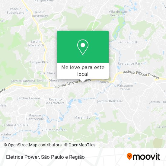 Eletrica Power mapa